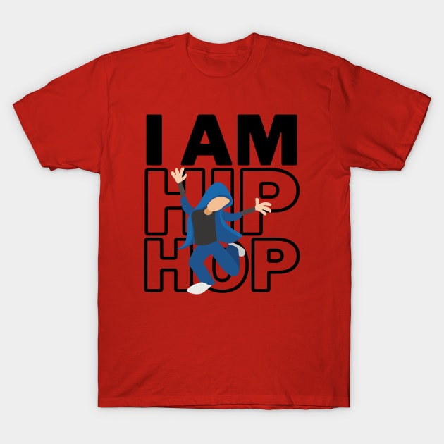 I Love Hip Hop T-Shirt by François Belchior